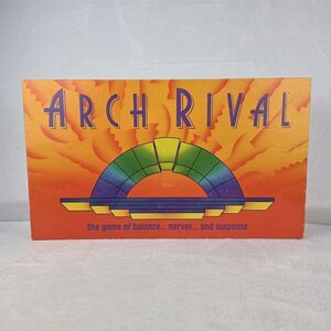 Vintage 1992 Arch Rival Balance Game Complete With Instructions Parker Brothers